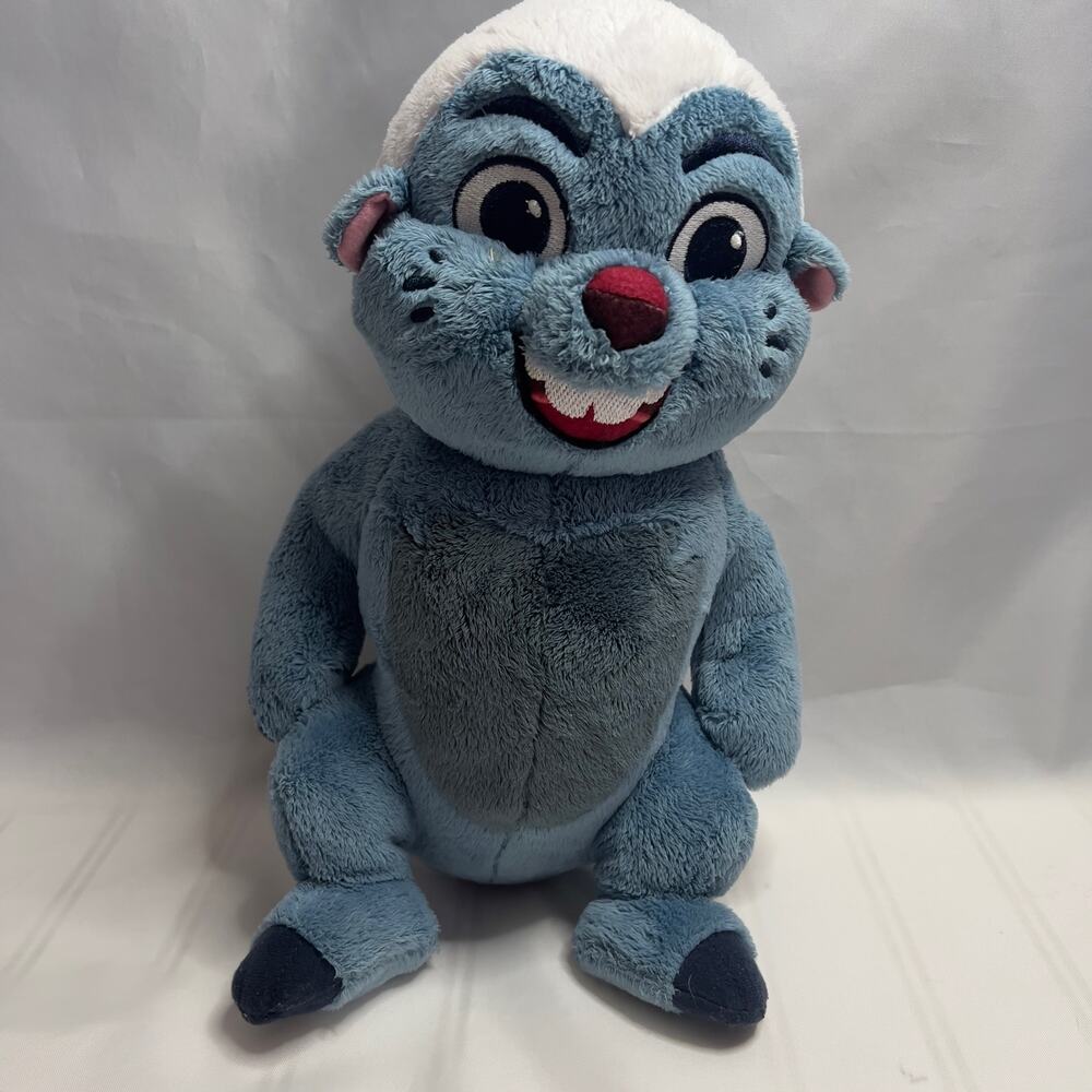 Disney The Lion King Guard Bunga 2 Talking Blue Honey Badger Plush Animal